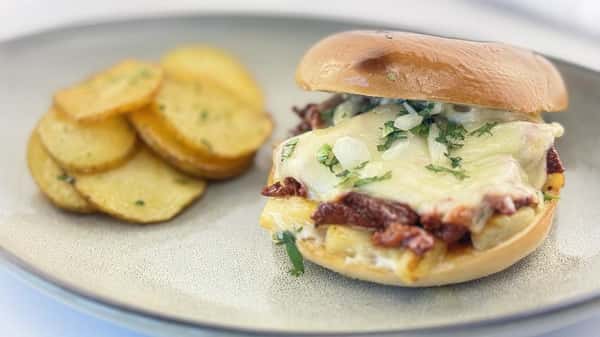 Al Pastor Bagel