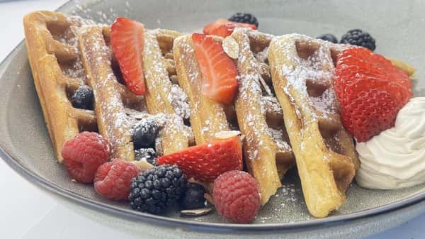 Berries Forest Waffles