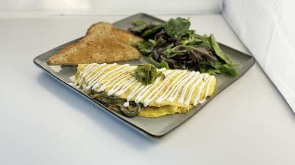 Poblano Omelet