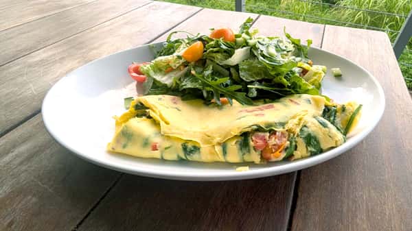 Oceanic Veggie Omelet