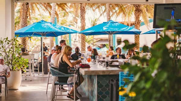 Enjoying live music at Oceanic Pompano