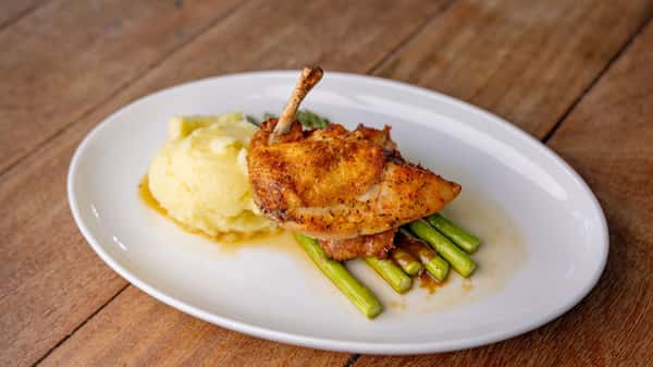 Pan-Roasted 1/2 Chicken