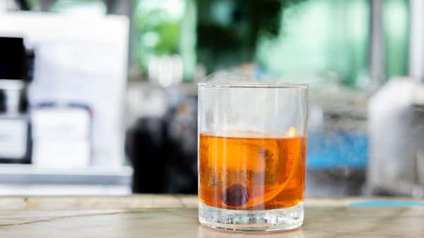 Smoked Old Fashioned