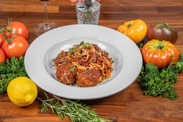 Spaghetti con Polpette