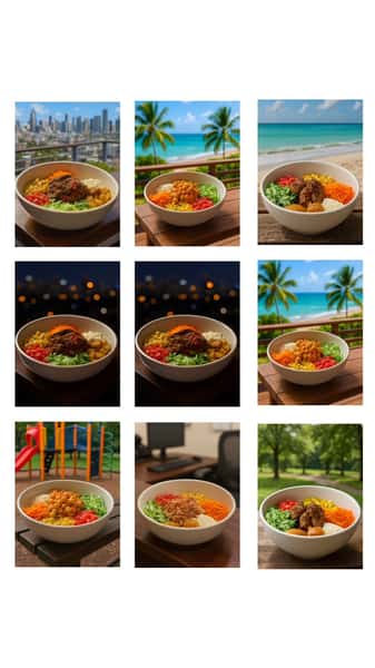 "Bowl Battle! 🇨🇴 vs 🇨🇺
Colombian Hogao Chicken 🆚 Cuban Mojo Bowl — ¿Which one wins? Let us know!

#JoinTheMovement #ChangingTheWayWeEat #FreshLatinFastFood