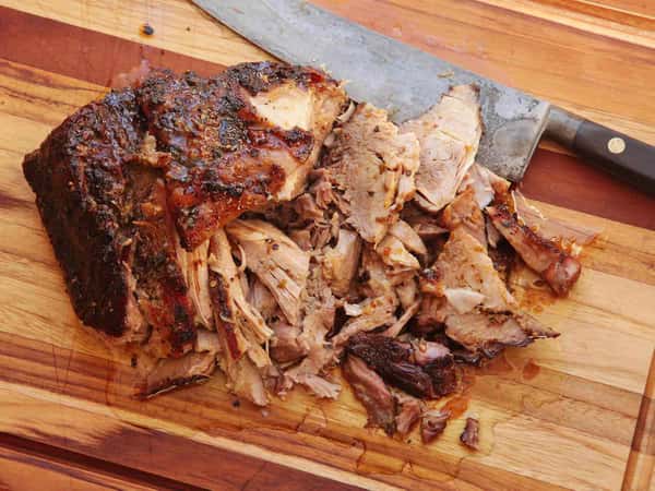 Cuban “Pernil con Mojo” (Pulled Pork)