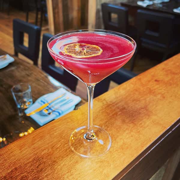 pink cocktail
