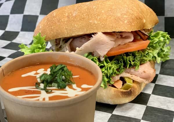 Sandwich with Soup