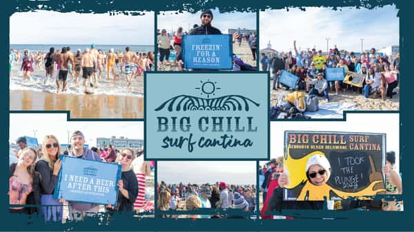 Polar Bear Plunge Big Chill Surf Cantina Rehoboth Beach, DE