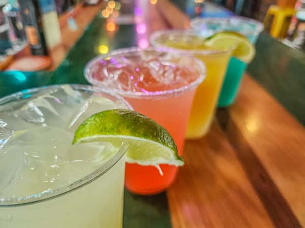 colorful cocktails