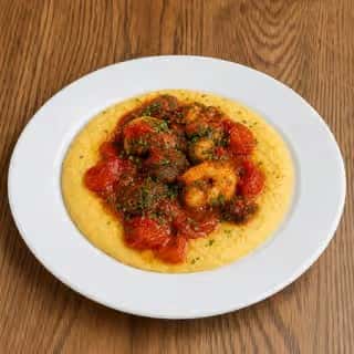 Shrimp, Chorizo & Grits (Online)