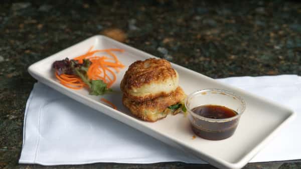 veggie dumpling