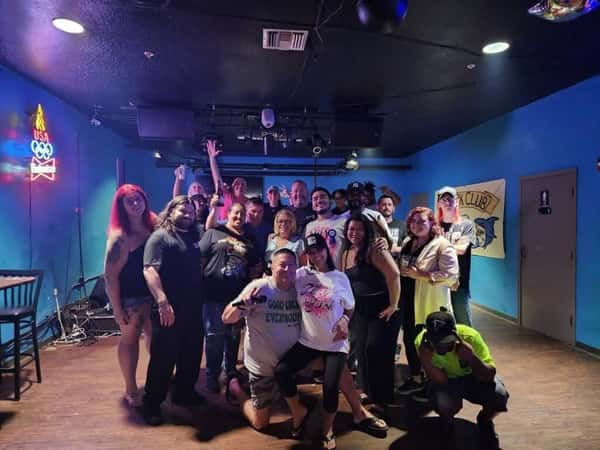 The Shark Club customers