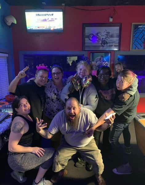 The Shark Club customers
