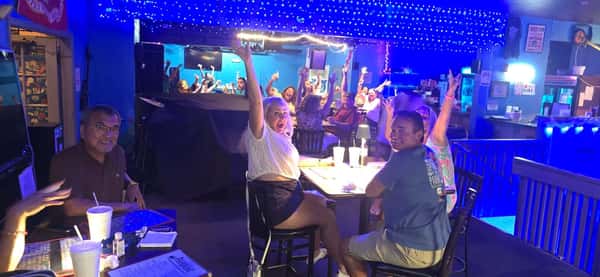 The Shark Club customers