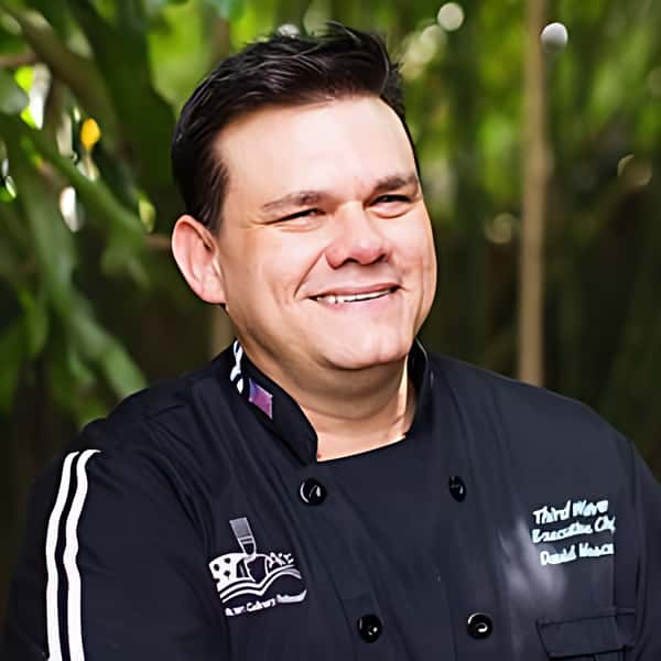 Executive Chef David Hauser, bringing locally inspired flavors and creative dishes to Third Wave Café & Wine Bar.