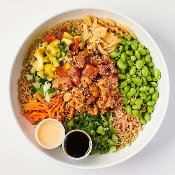 POKE - SALMON & TUNA (RAW)