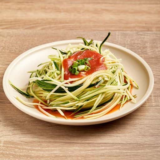 Ex Zucchini Pasta w/tomato sauce