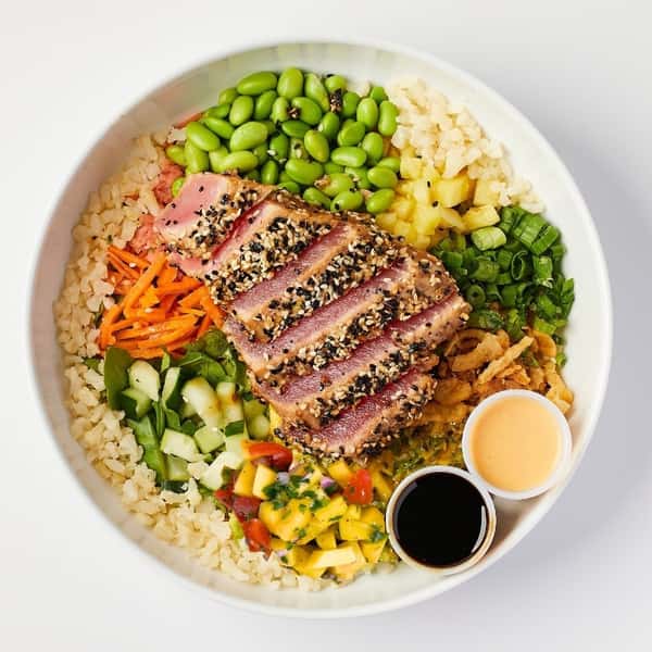 POKE - SEARED SESAME TUNA