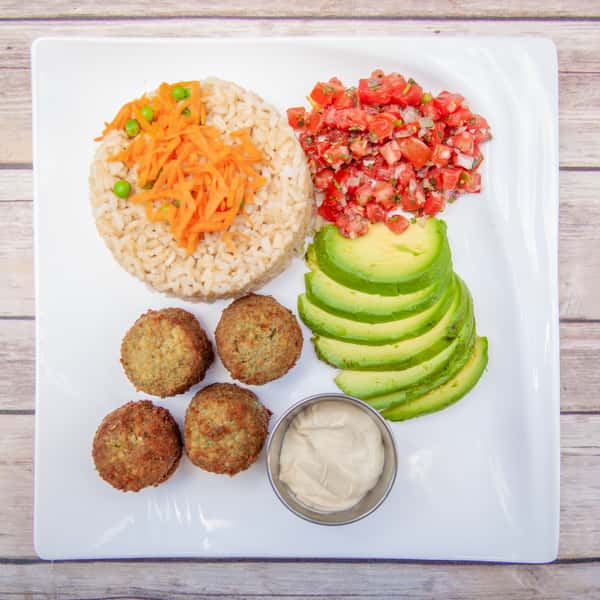 Plate - Falafel & Hummus