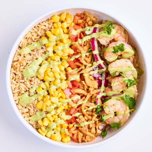 CILANTRO SHRIMP BOWL