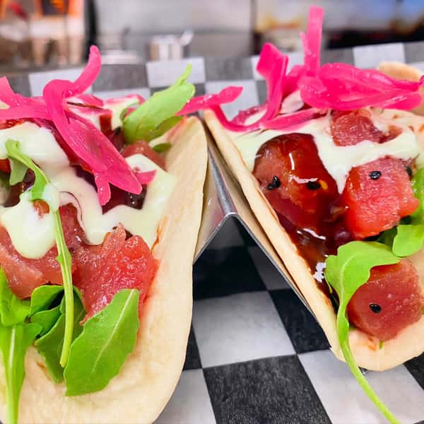 Ahi Tuna-Tar Tacos