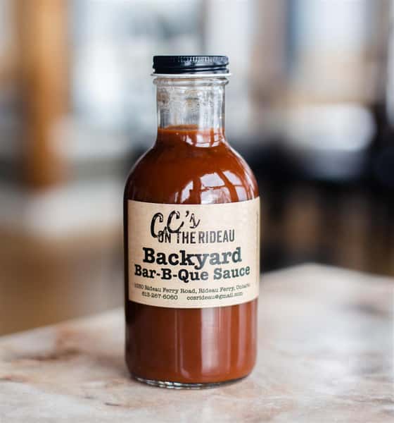 House made BBQ sauce, prize winning, chicken & ribs