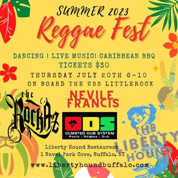 Reggae Fest Liberty Hound Seafood Restaurant in Buffalo, NY