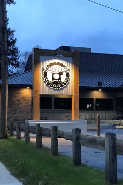 outdoor view of business