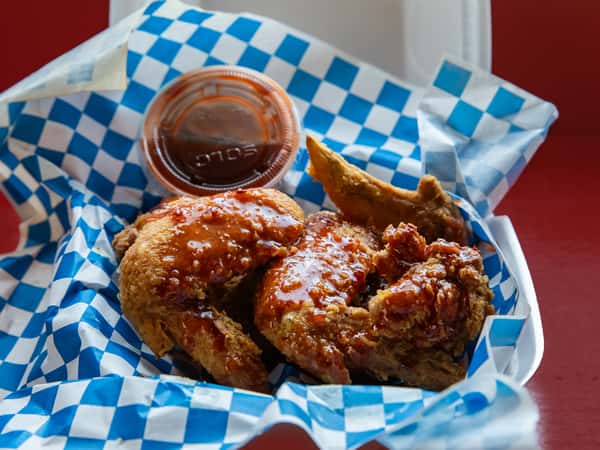 50 Wings with Hand cut Fries
