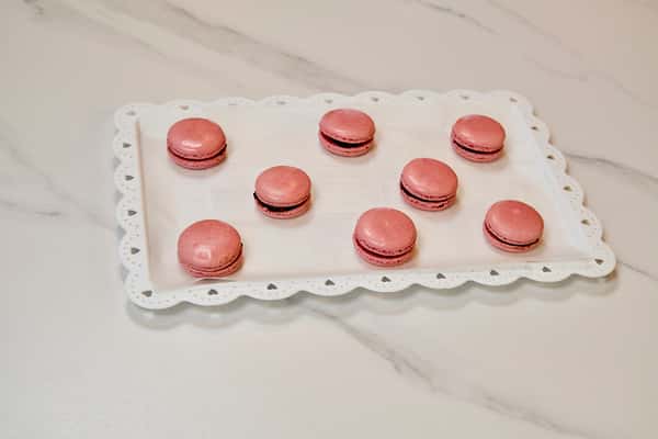 Raspberry Macaron