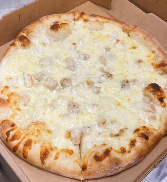 Chicken Alfredo Pizza