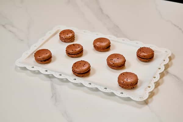 Chocolate Ganache Macaron