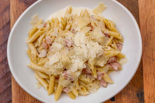 Gouda Mac & Cheese with Ham