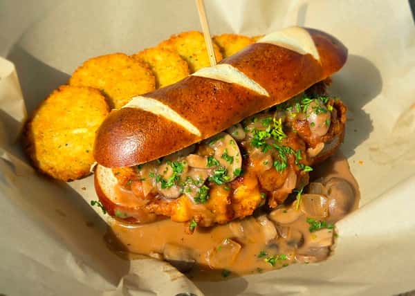 Chicken Schnitzel Sandwich
