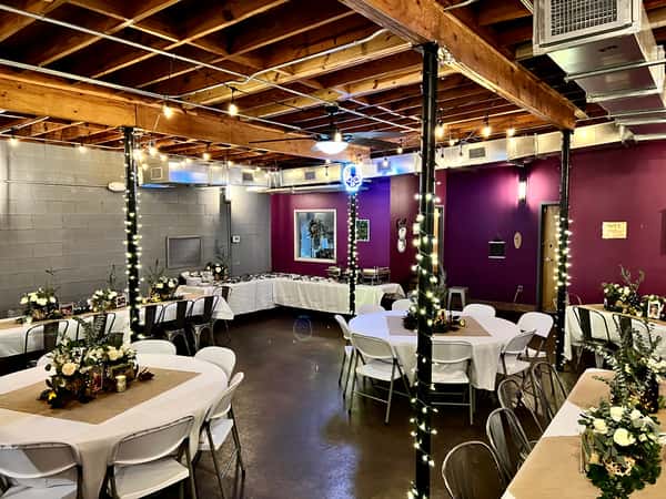 Decorated room