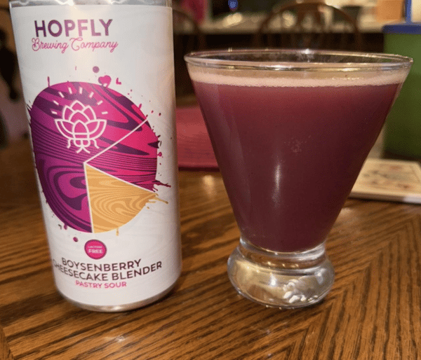 7.Boysenberry Cheesecake Blender - Smoothie Sour