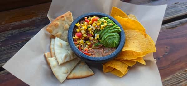 Black Bean Hummus Bowl