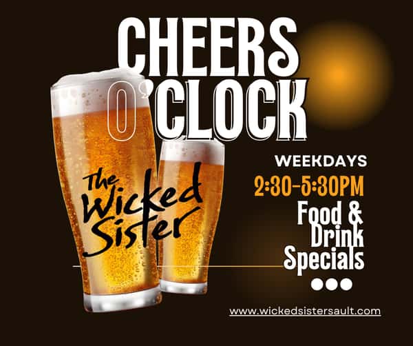 Happy Hour Weekdays 2:30-5:30pm