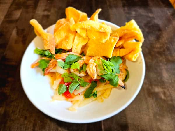 Shrimp & Pineapple Jicama