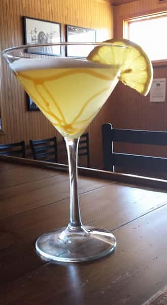 Lemon Flan Martini