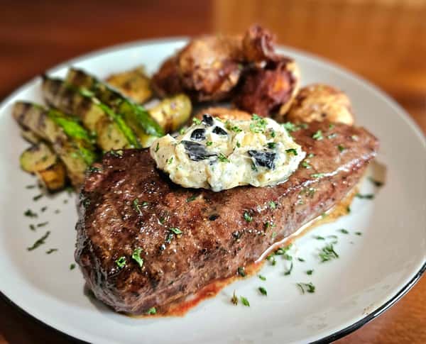 Black Garlic Steak