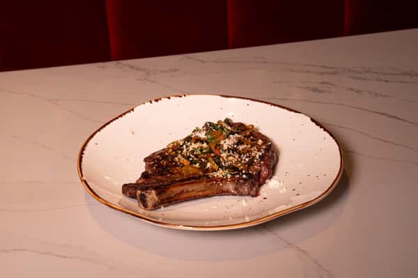 Smoked Cowboy Ribeye