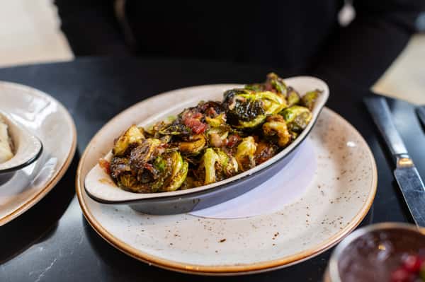 Whiskey & Bacon Brussels Sprouts