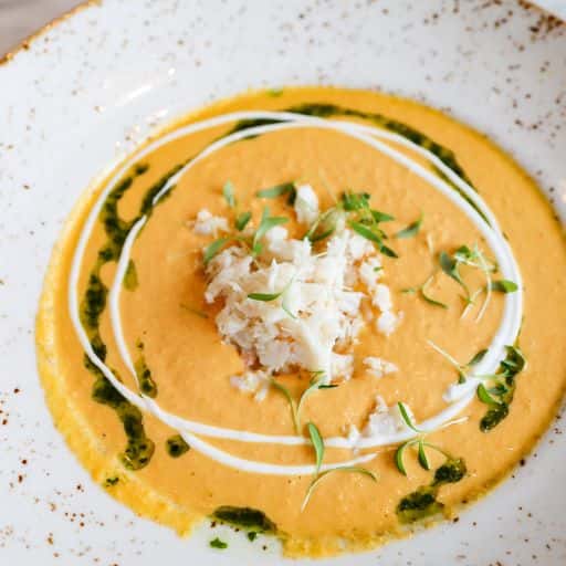 Sweet Corn & Crab Bisque