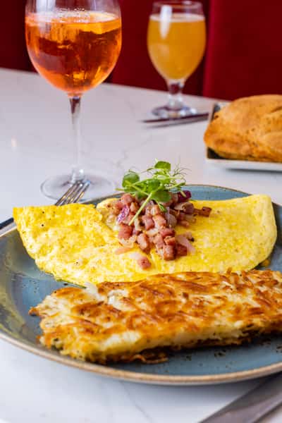 Ham & Cheese Omelet*