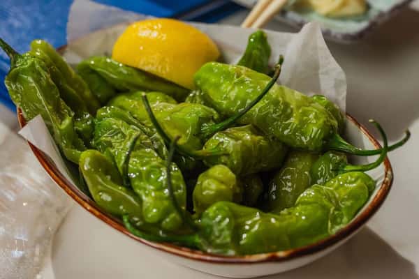 Flash-Fried Shishito Peppers