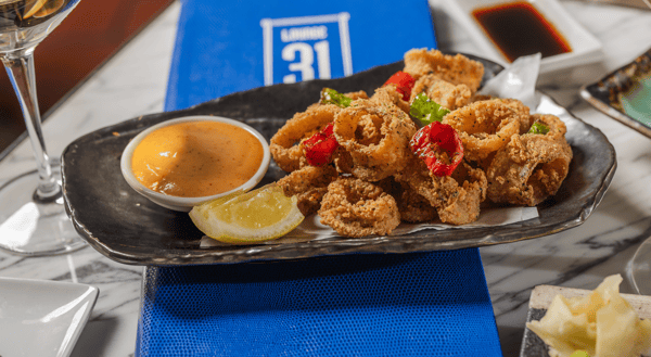 Crispy Calamari & Peppers