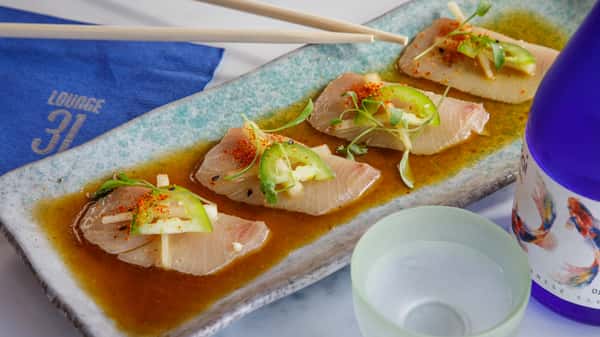 hamachi crudo
