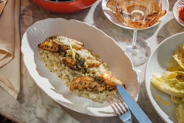Risotto Al Pesce Persico